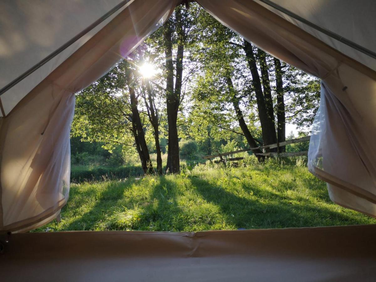Glamping Kaliska Hotell Łochów Exteriör bild
